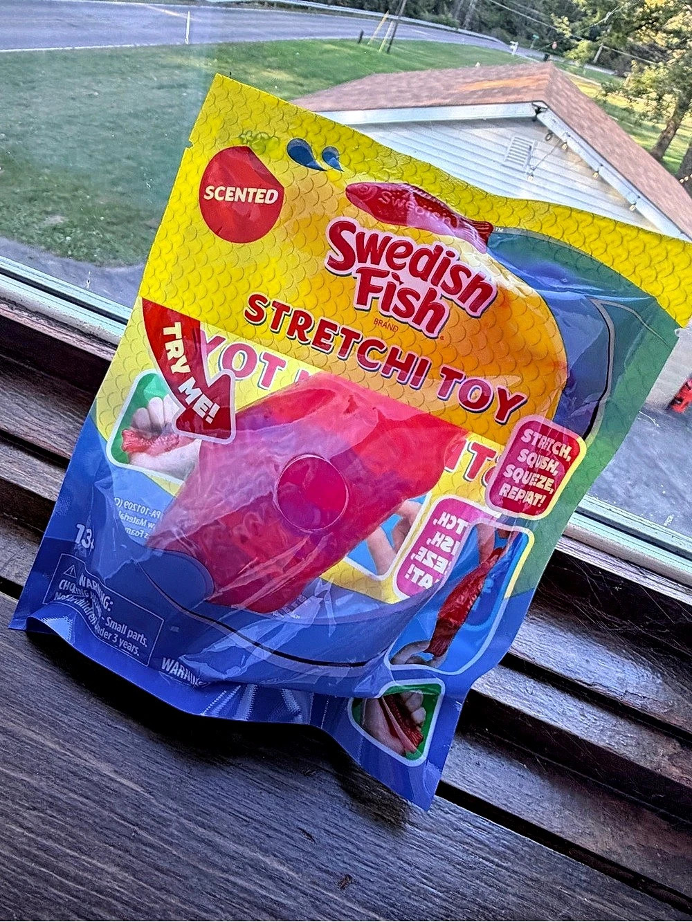 Swedish Fish Scented Squishy Stretchy Toy